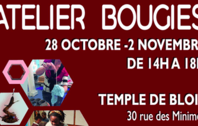 Atelier bougies de Noël au Temple de Blois