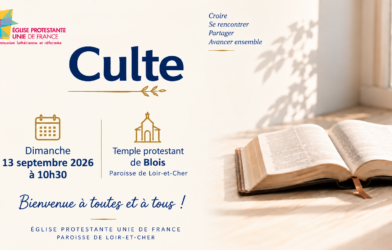 culte au Temple de Blois
