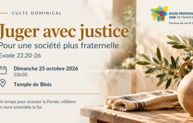 Prochain culte au Temple de Blois